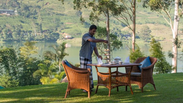 Enjoy Afternoon Tea by a picturesque lake | Luxe Travel