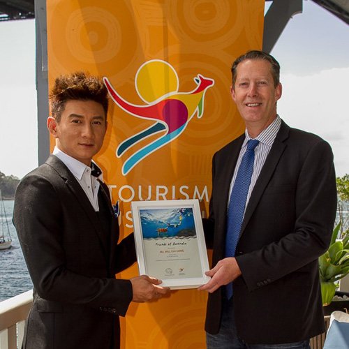 Tourism Australia's collaboration with Nicky Wu